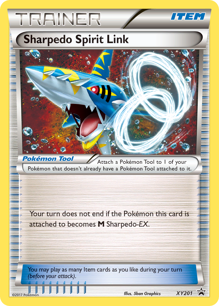 XY Promo Sharpedo Spirit Link #201